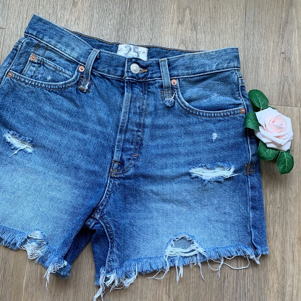 Free People We The Free Makai Denim Shorts